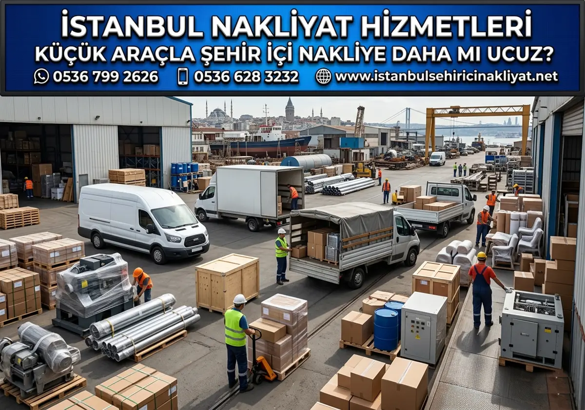 KÜÇÜK ARAÇLA ŞEHİR İÇİ NAKLİYE DAHA MI UCUZ?