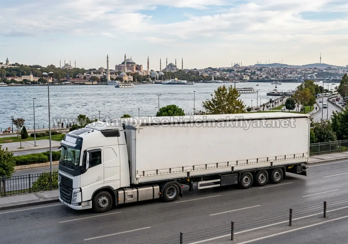 Kapalı kasa tır nakliye aracı İstanbul