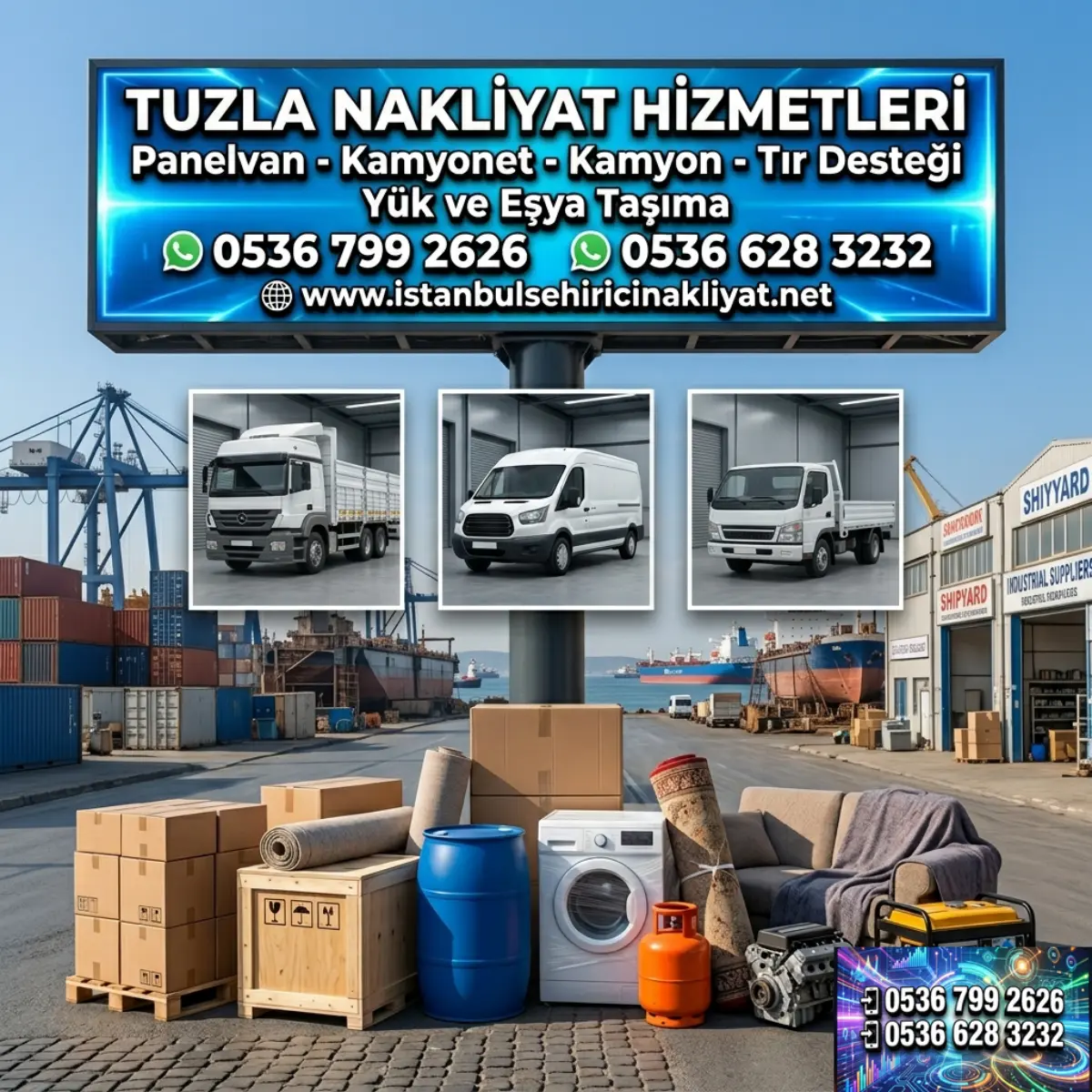 TUZLA NAKLİYE HİZMETLERİ