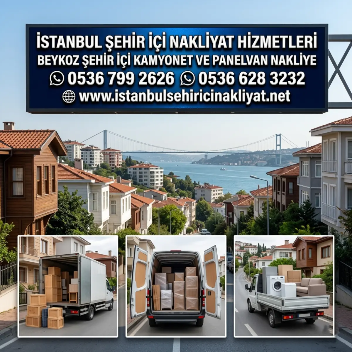 BEYKOZ ŞEHİR İÇİ KAMYONET VE PANELVAN NAKLİYE