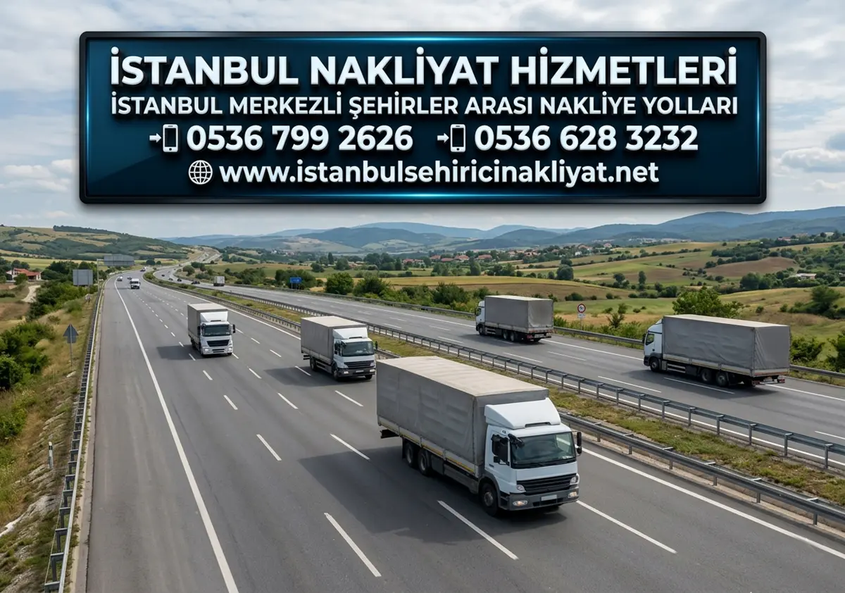 İSTANBUL MERKEZLİ ŞEHİRLER ARASI NAKLİYE YOLLARI