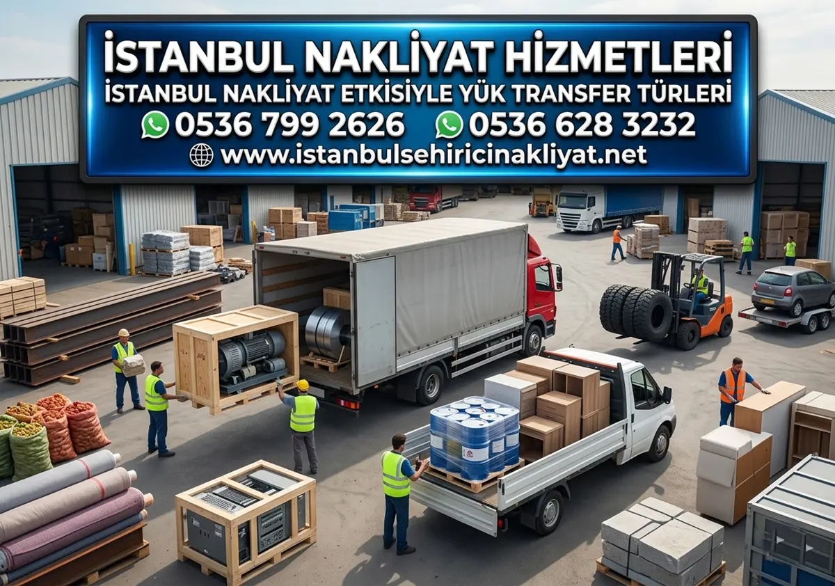 İSTANBUL NAKLİYAT ETKİSİYLE YÜK TRANSFER TÜRLERİ