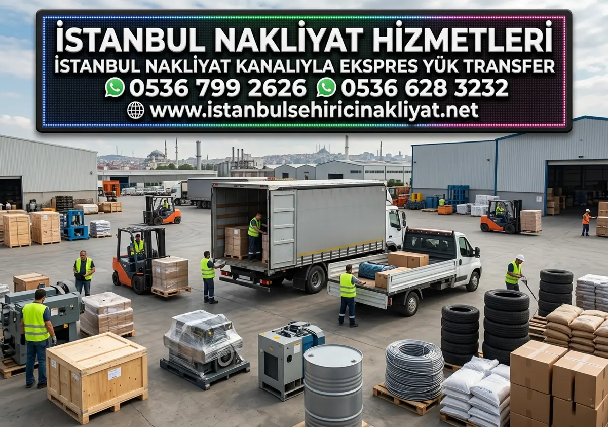 İSTANBUL NAKLİYAT KANALIYLA EKSPRES YÜK TRANSFER