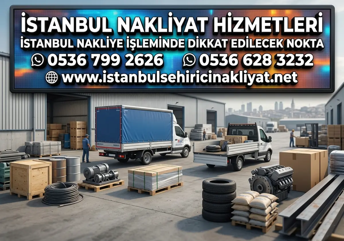 İSTANBUL NAKLİYE İŞLEMİNDE DİKKAT EDİLECEK NOKTA
