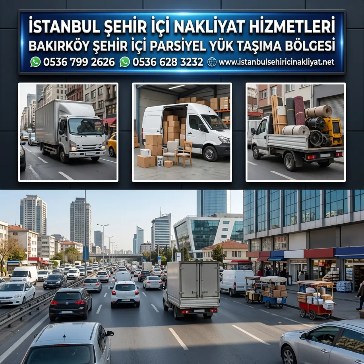 BAKIRKÖY ŞEHİR İÇİ PARSİYEL YÜK TAŞIMA BÖLGESİ